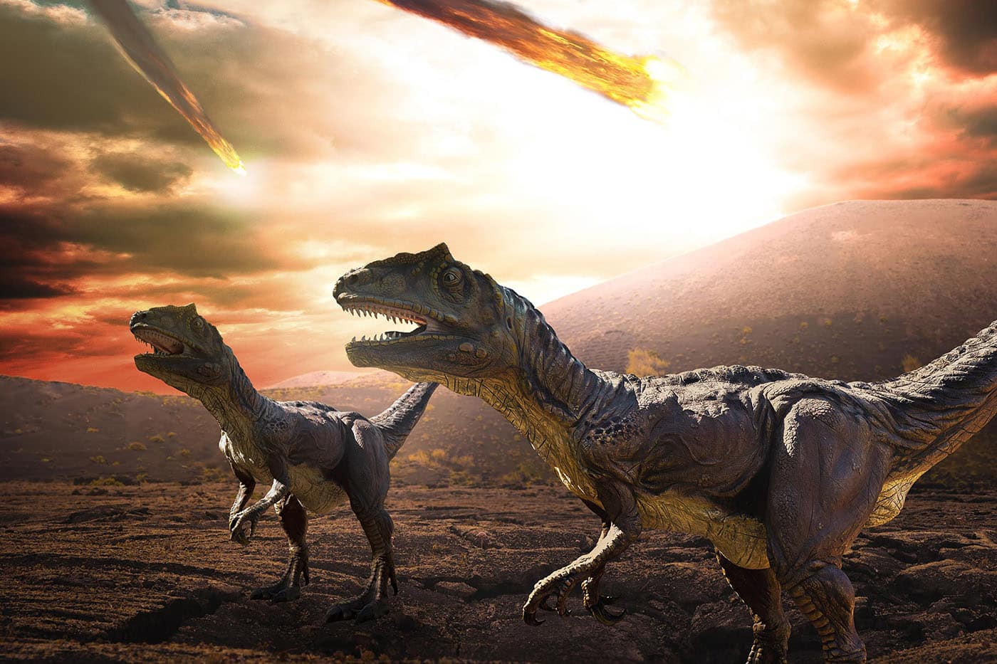 de ce au dispărut dinozaurii - momentul impactului cu asteroidul