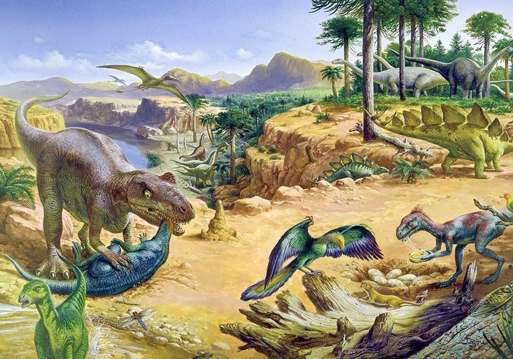 era dinozaurilor - dinozauri din Jurasic